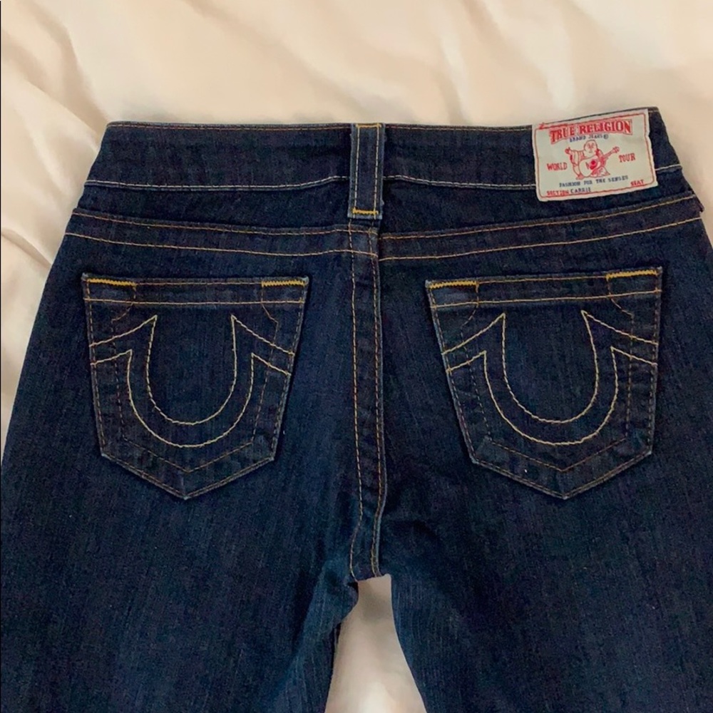 True Religion Low rise Bell Bottom Jeans